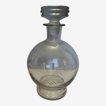 Glass ball decanter