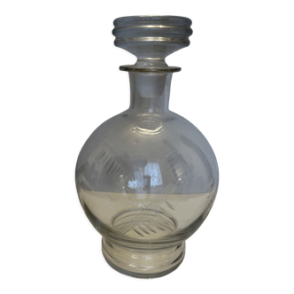 Carafe boule en verre