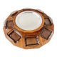 Plateau tournant Lazy Susan, design scandinave des années 60