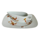 Haviland Limoges Gravy Boat and Porcelain Tray, Vintage