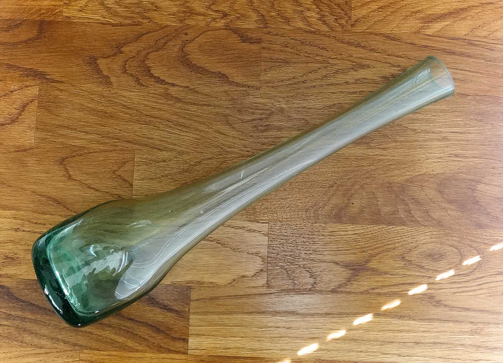Soliflore 40 cm glass vase