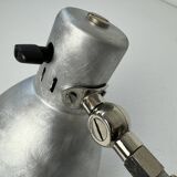 Ancienne grande lampe applique accordeon industrielle