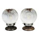 Pair of Murano Glass Table Lamps, Italy, 1950s
