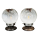 Pair of Murano Glass Table Lamps, Italy, 1950s