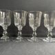 4 19th century water glasses – Établissements Legras