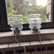 Paire de lampes de chevet vintage