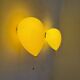 Pair of large Palloncino wall lamps by Yves Christin for Bilumen, 1984