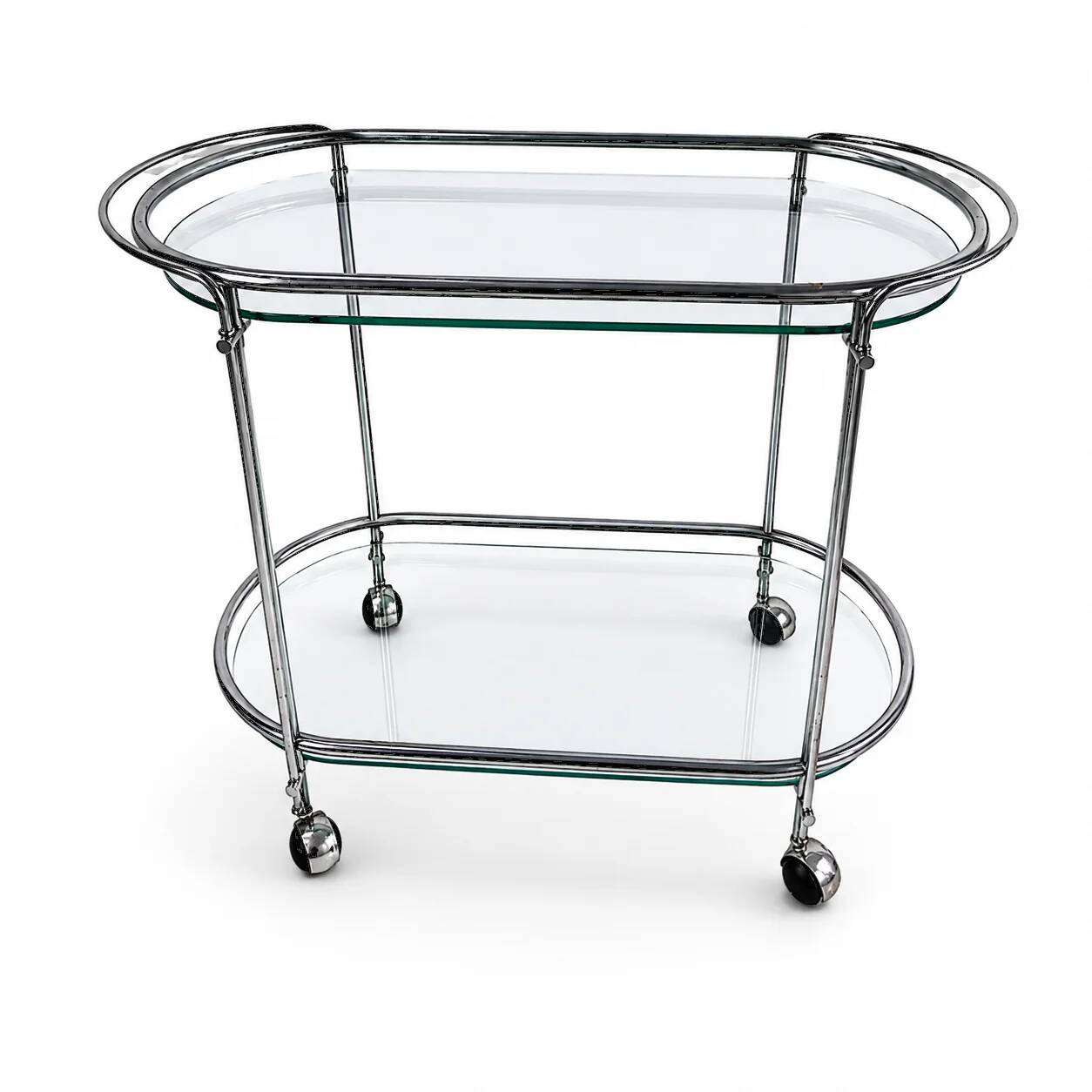 Chariot de service Riki T52 / chariot de bar / Gallotti & Radice / années 1980