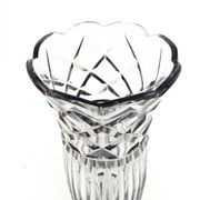 Vase postmoderne, cristal, Belgique, années 1960