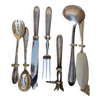 Orbrille silver-plated cutlery set
