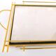 Mirror top gilded steel design 50s-60s