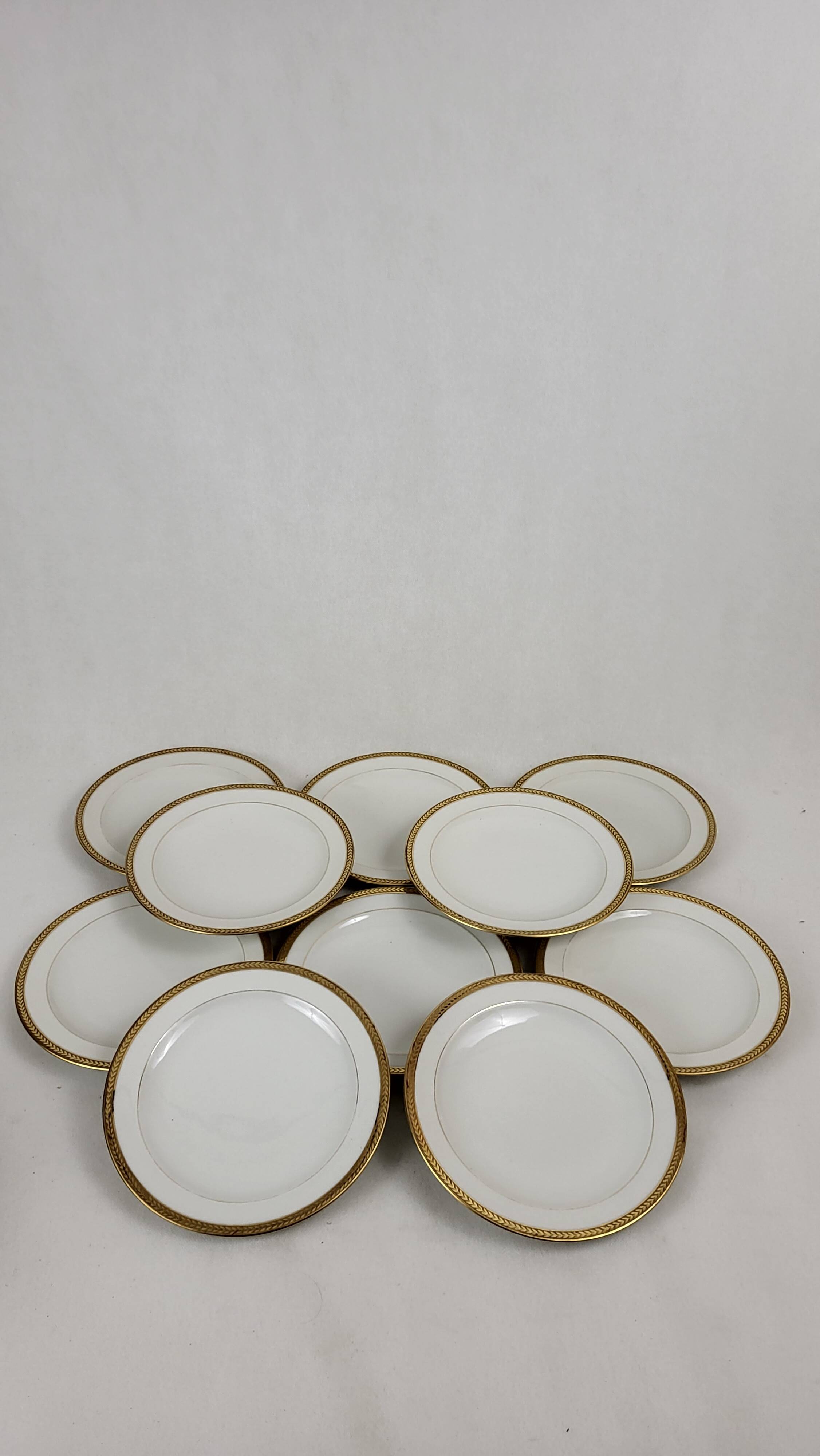 Plates & dish - Dessert service - Limoges - Raynaud