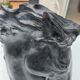 Plaster bust.