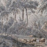 Jacobus Theodorus Abels (1803-1866) - Brown ink drawing on paper
