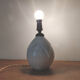 Art Deco cracked ceramic lamp