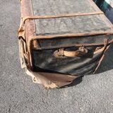 Old travel trunk
