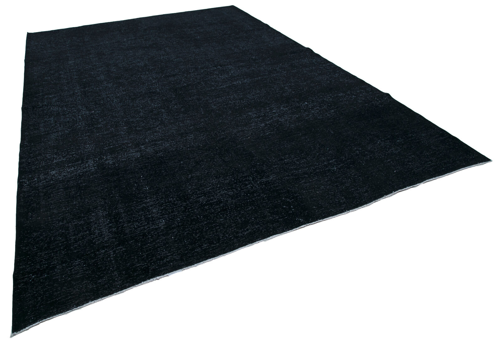 Handmade Persian Overdyed 290 cm x 427 cm Black Wool Rug