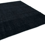 Handmade Persian Overdyed 290 cm x 427 cm Black Wool Rug