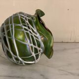 Vase in colored glass