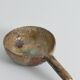 Textured Stoneware Bowl with Sculptural Handle, Handmade Studio Ceramic