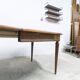 Louis XV round table + 3 extensions 115 cm max 2m50