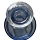 Blue glass carafe