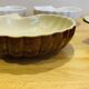 Shell-shaped plates. Scallop shell. Ceramic.