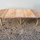 Table de ferme poncée 280cm