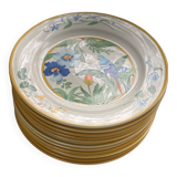 Assiettes plates vintage