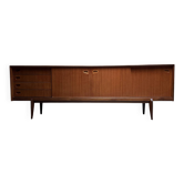 Vintage sideboard Oswald Vermaercke XL V-Form Belgian design