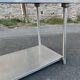 Professional double-top stainless steel table