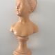 Bust plaster Louise Brongniart after Houdon