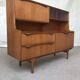 Vtg Mid Century Teak Sutcliffe of Todmorden Highboard Sideboard Danish Design