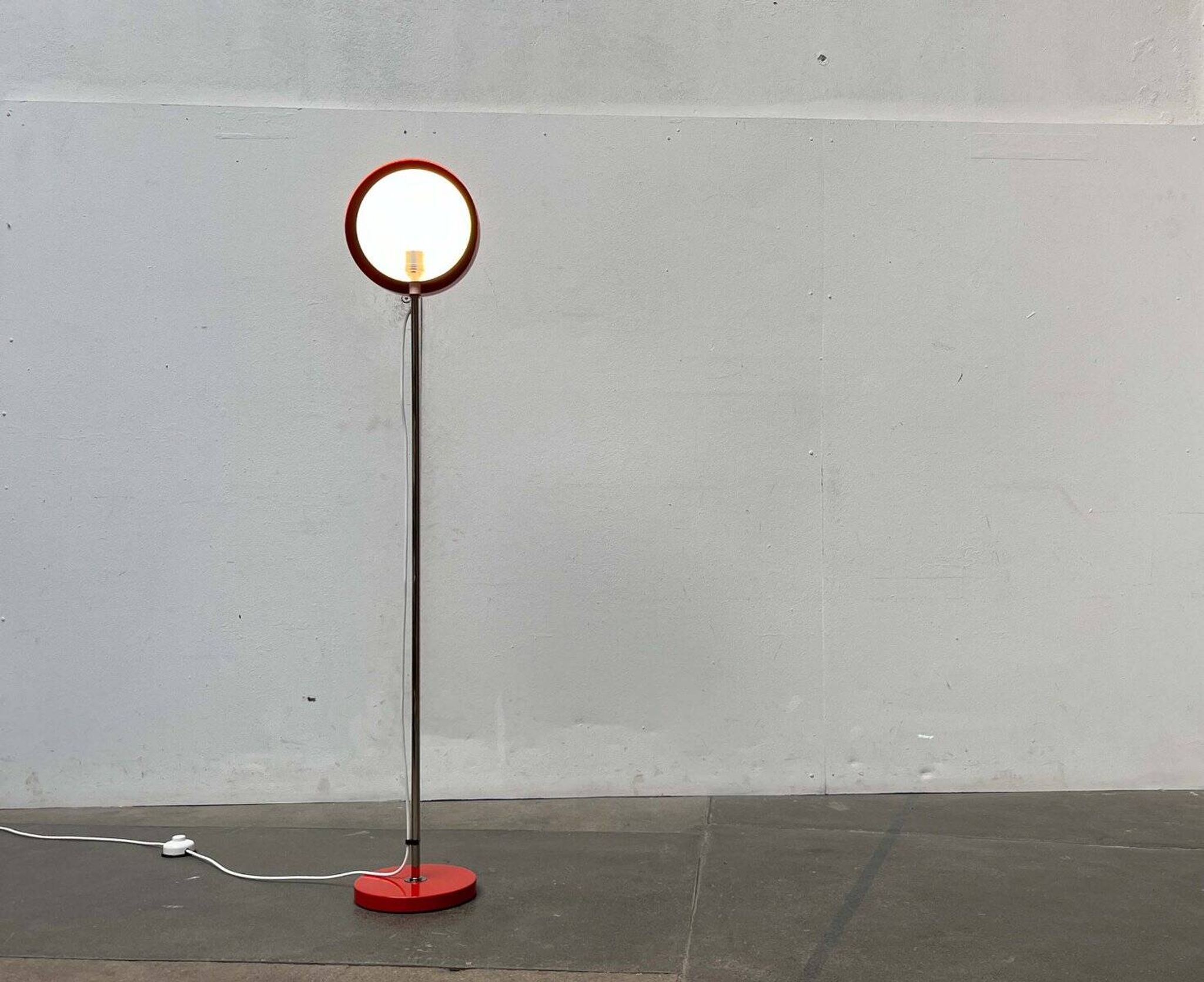 Lampadaire Éclipse Space Age Moderne du Milieu du Siècle, Allemagne, années 1960