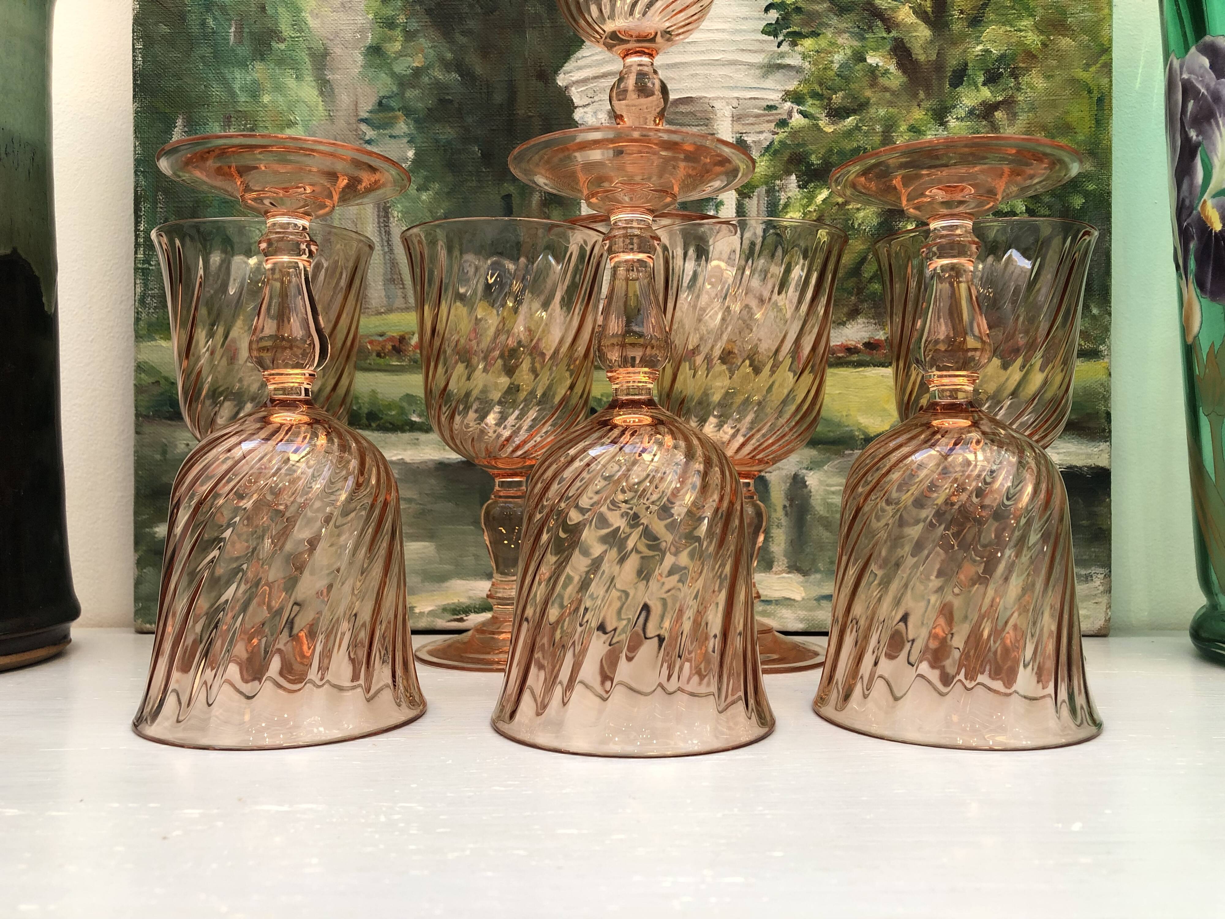 LOT DE 16 ASSIETTES Vintage en VERRE ARCOPAL Jaune &Blanche 8 Creuses