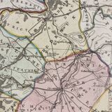 Old map Eure et Loire