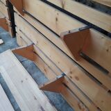 Pine wall shelves