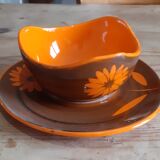 2 Faience de Niderville from the 70s of O. Saout