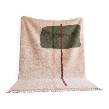 Handmade traditional authentic pure wool rug 2/3 m