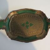 Set of 4 small Venetian trays, 1970 Italy