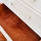 Commode vintage revisitée Farrow & Ball, 3 tiroirs