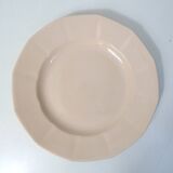 Digoin Sarreguemines powder pink presentation plate