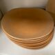 8 vintage stoneware plates