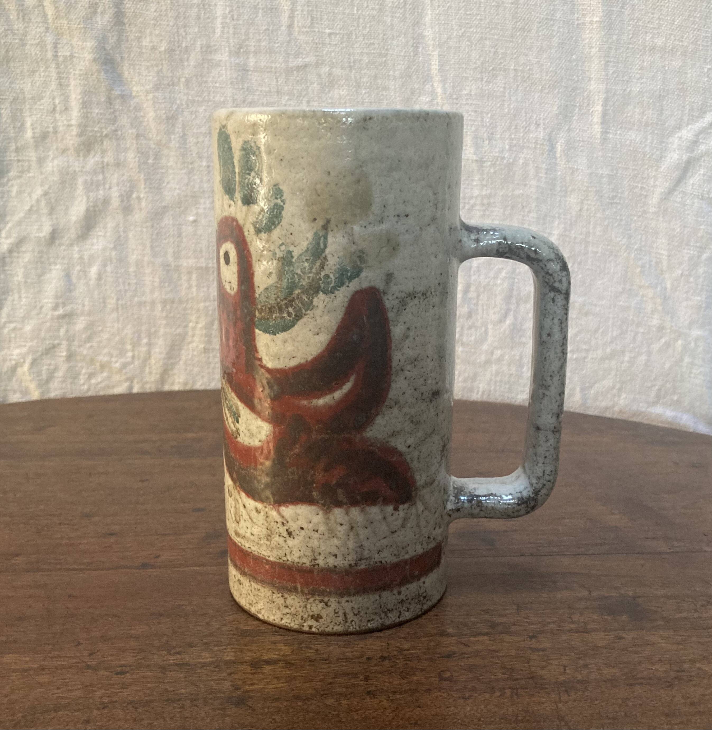 Chope en céramique. Gustave Reynaud