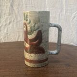 Chope en céramique. Gustave Reynaud