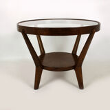 Round Coffee Table by Karel Koželka & Antonin Kropáček for Interier Praha, 1940s