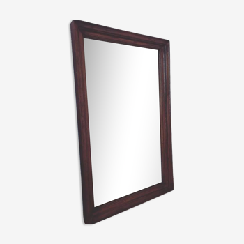 Miroir, cadre en bois