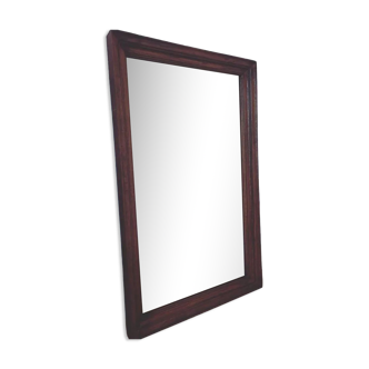 Mirror, wooden frame