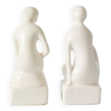 2 Royal Delft bookends 1960