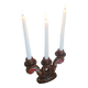 Vallauris 3-branched candle holder